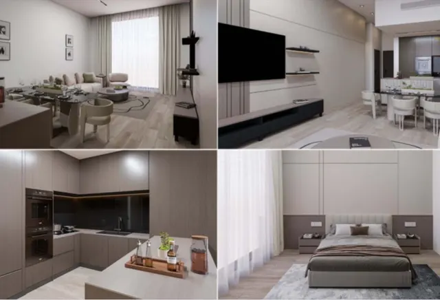 Modern 2 BHK Apartment | Spacious Layout