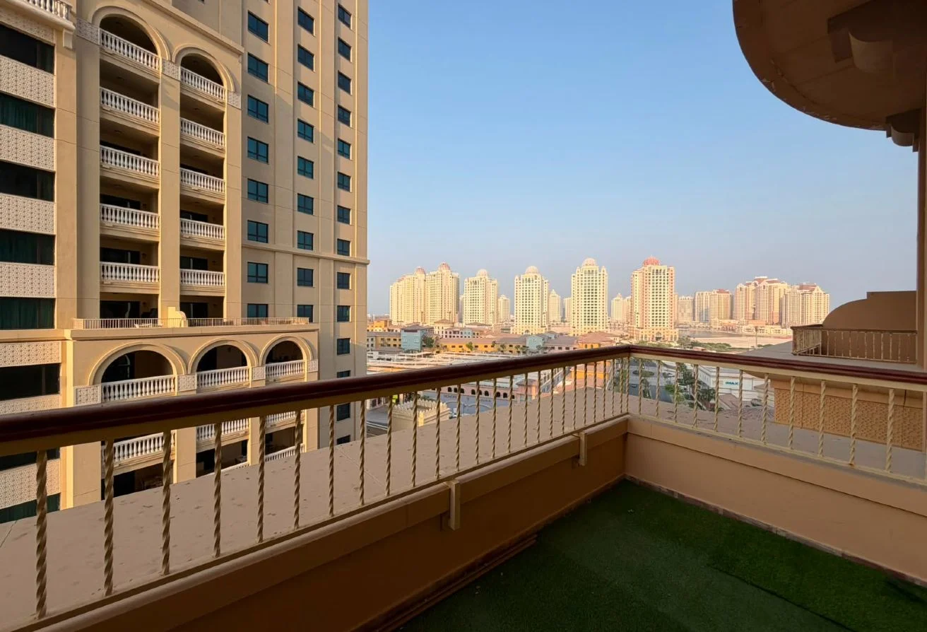 1BHK | Semi-Furnished | QAR 6,500 | Porto Arabia - view 3