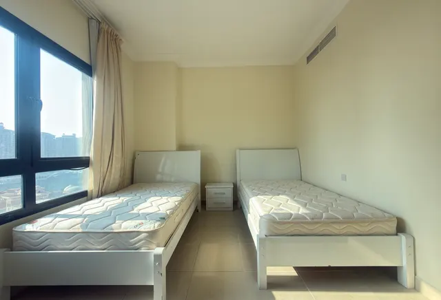 HOT DEAL ! FINEST SEA FRONT FURNISHED 3BHK+BALCONY