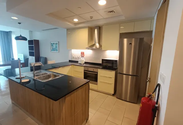 Furnished 1BHK + Maid | Viva Bahriya | Sea View