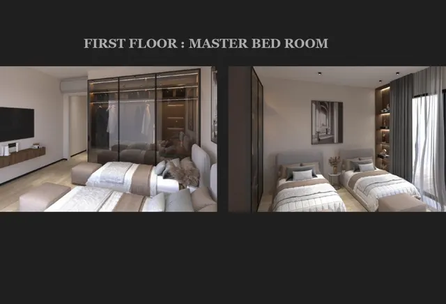 Premium Attached Villa | G+1+Pent | 2.1M | 48month