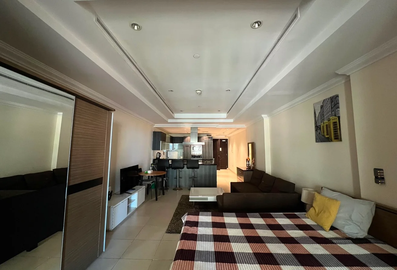 SPACIOUS STUDIO | HUGE BALCONY | FURNISHED