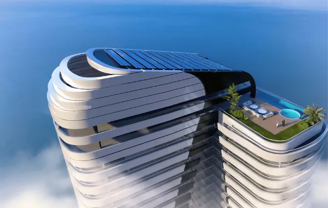 LUXURIOUS SEA FRONT HOTEL APARTMENT ONLY 400K NOW
