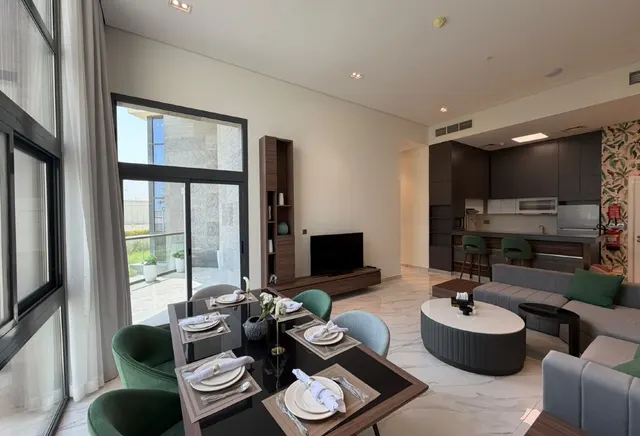 2 BR Furnished Apartment with Private Garden
