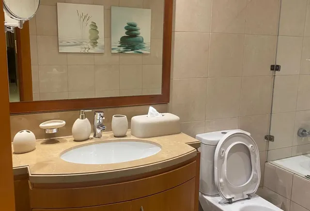 Full Sea View Furnished Studio only in 6000 includ