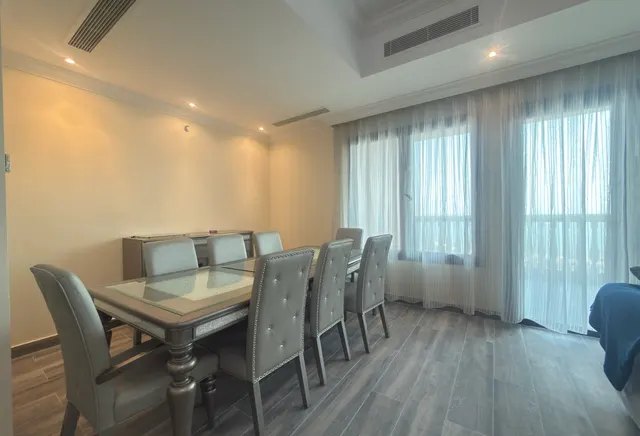 HOT DEAL ! FINEST SEA FRONT FURNISHED 3BHK+BALCONY