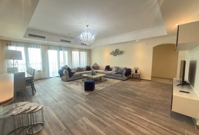 HOT DEAL ! FINEST SEA FRONT FURNISHED 3BHK+BALCONY