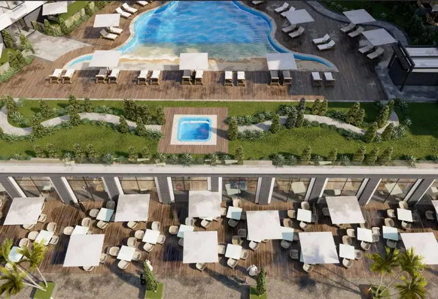 Furnished Studio Apartment with Balcony