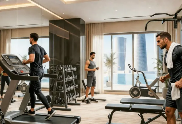 Refined 2BR | Boulevard View | Lusail