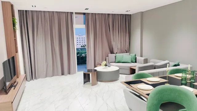 NEW BRAND APT FOR RENT 2 BHK I FF I EXL I POOL GYM