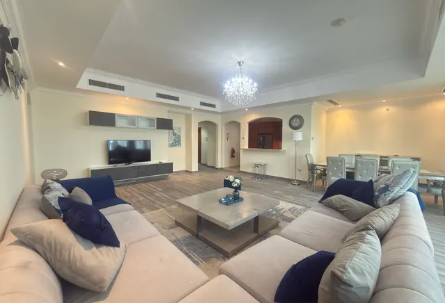 HOT DEAL ! FINEST SEA FRONT FURNISHED 3BHK+BALCONY