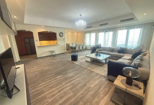 HOT DEAL ! FINEST SEA FRONT FURNISHED 3BHK+BALCONY