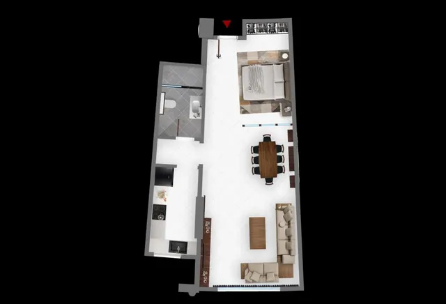 1BHK FULL SEA VIEW | Lease to Own | QAR 15,000/M