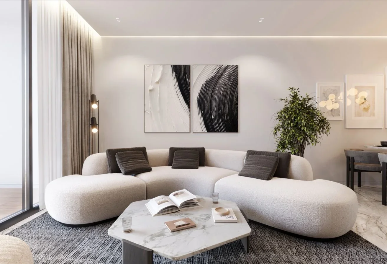 2BHK Immediatel ready with marble finishing