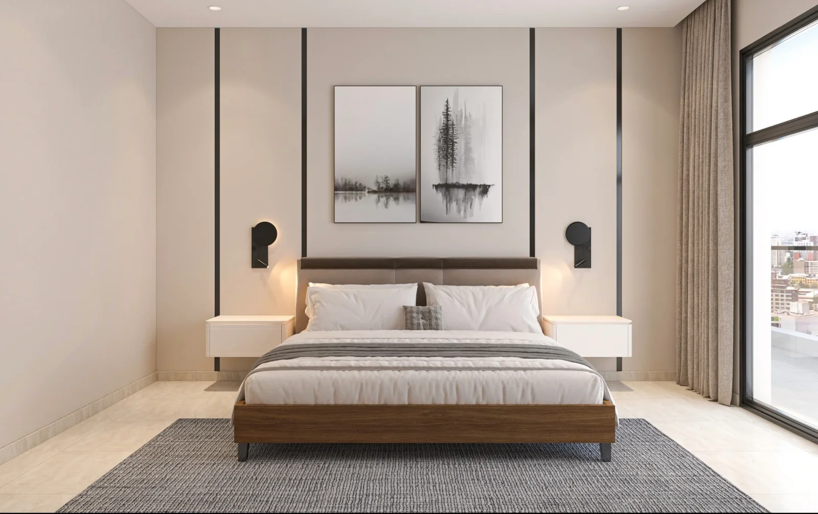 3BR+MAID ROOM FULLY FUNISHED APARTMENT BIG OFFER