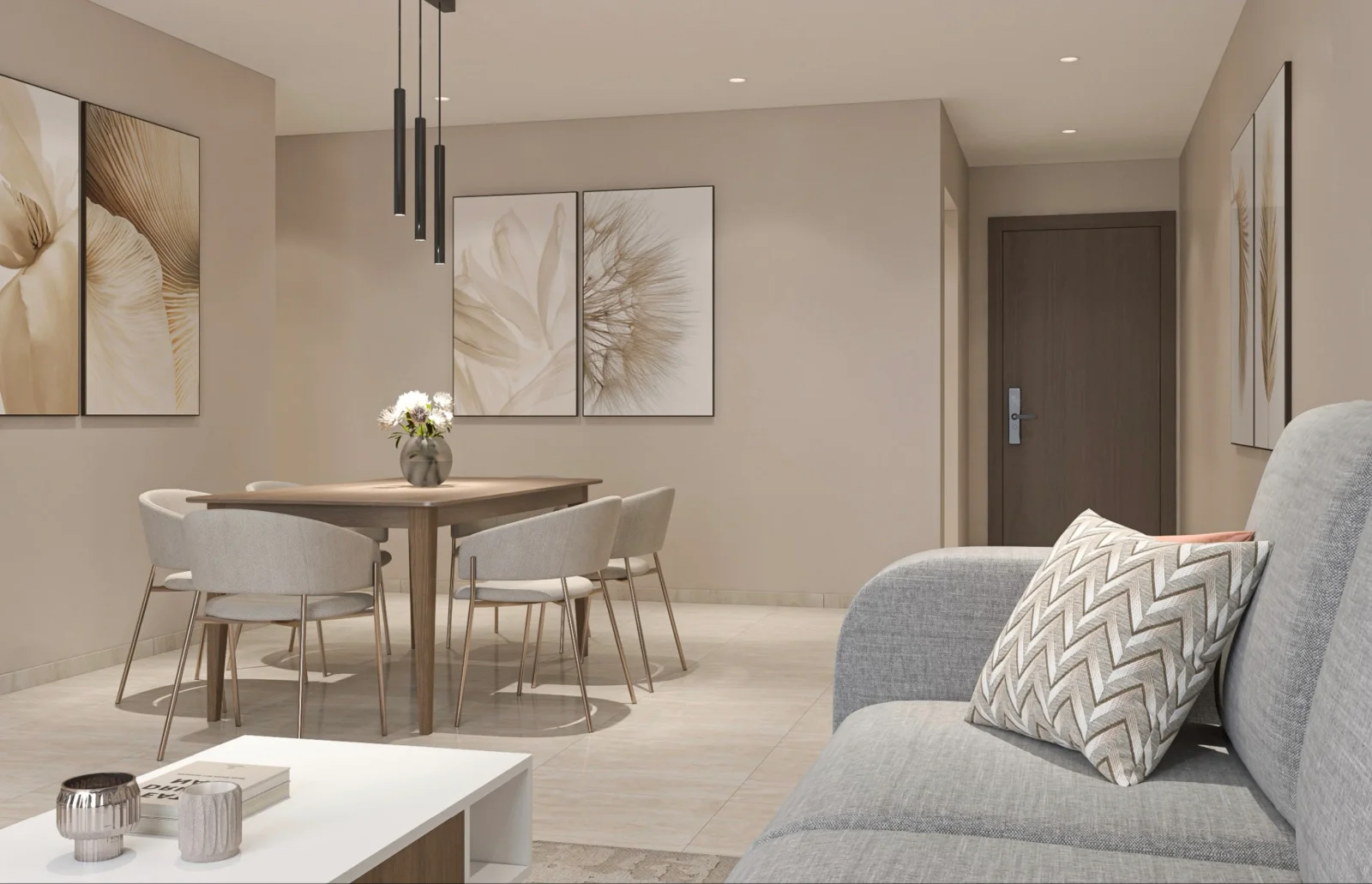 3BR+MAID ROOM FULLY FUNISHED APARTMENT BIG OFFER