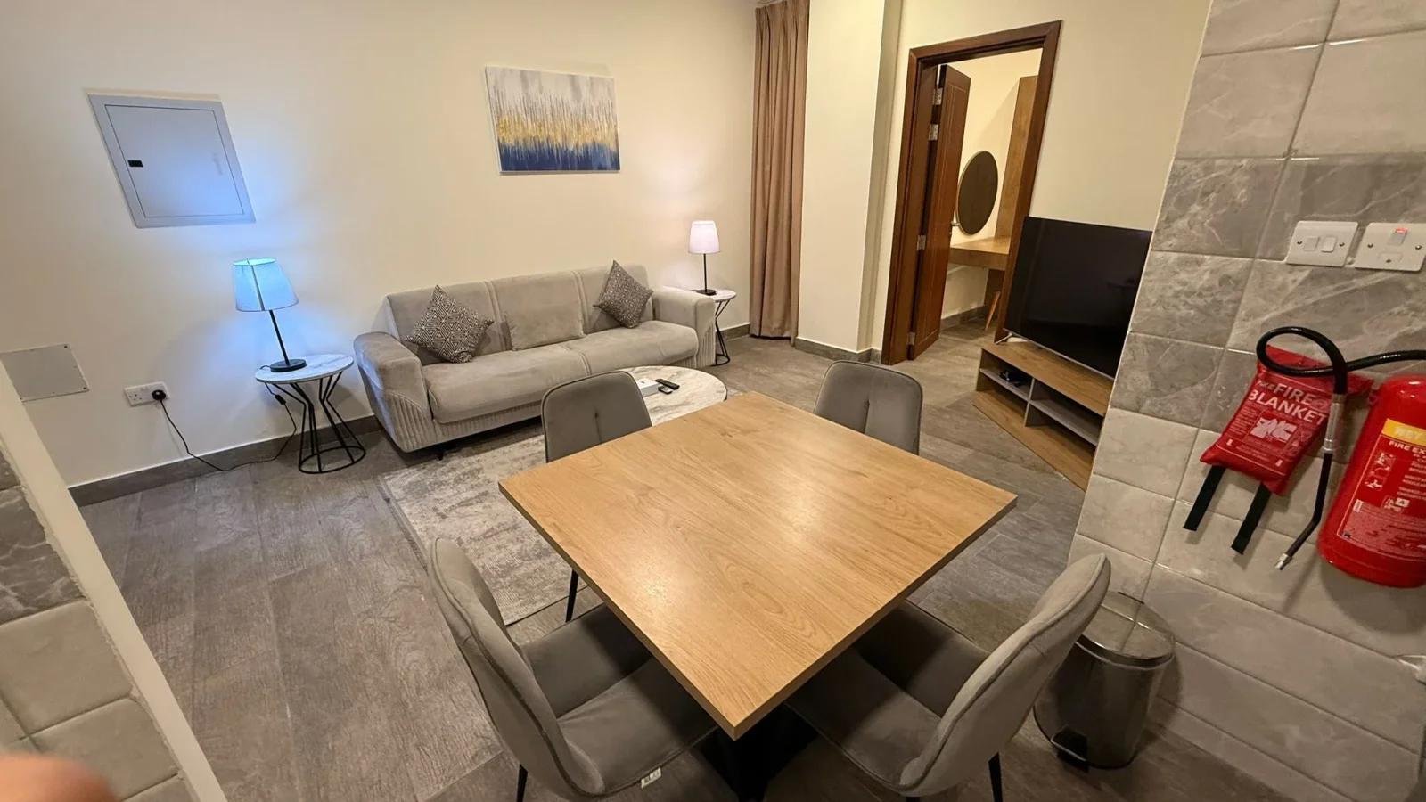 1Bhk furnished apartment in najma including bills