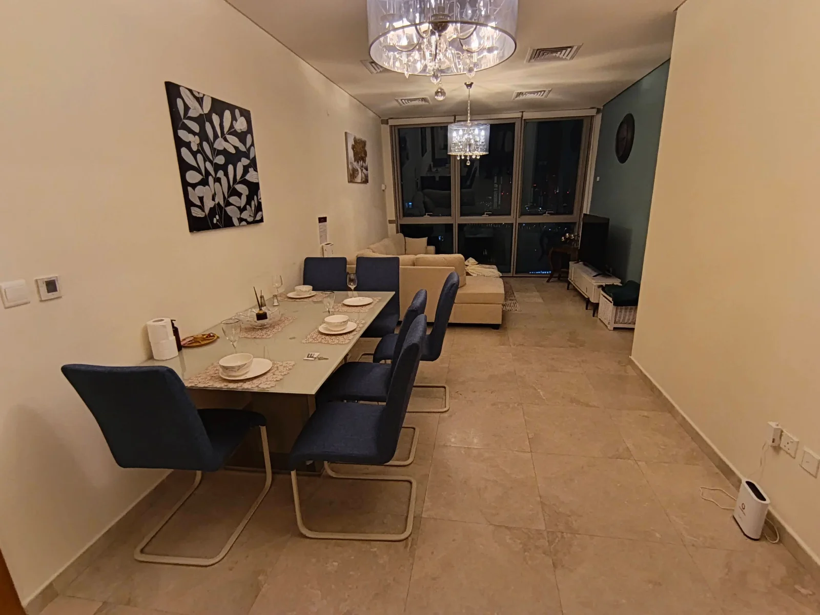 2bhk in zig zag tower fully furnished exclude bill