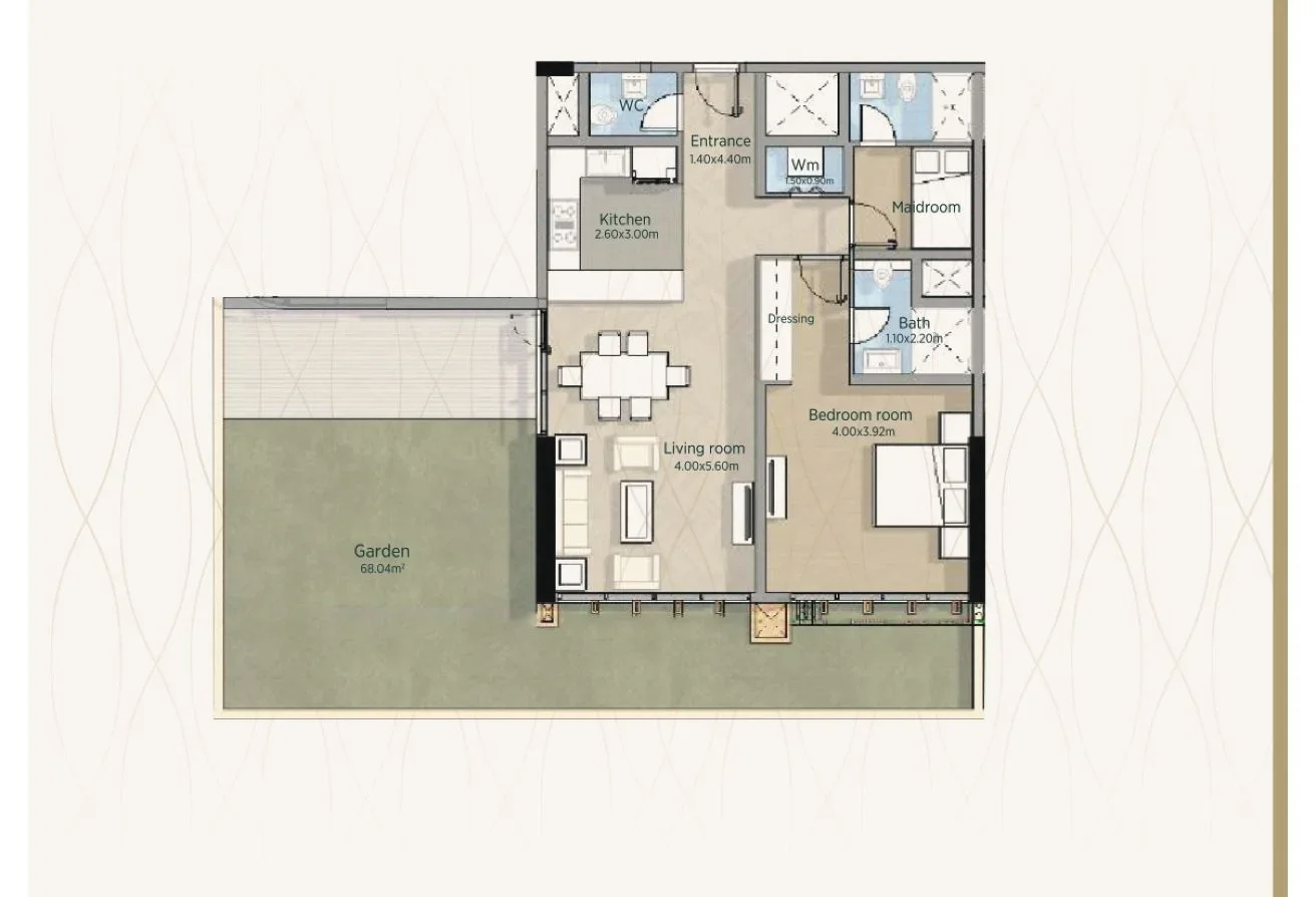 1 Bedroom Apartment | Heart of Lusail Marina |