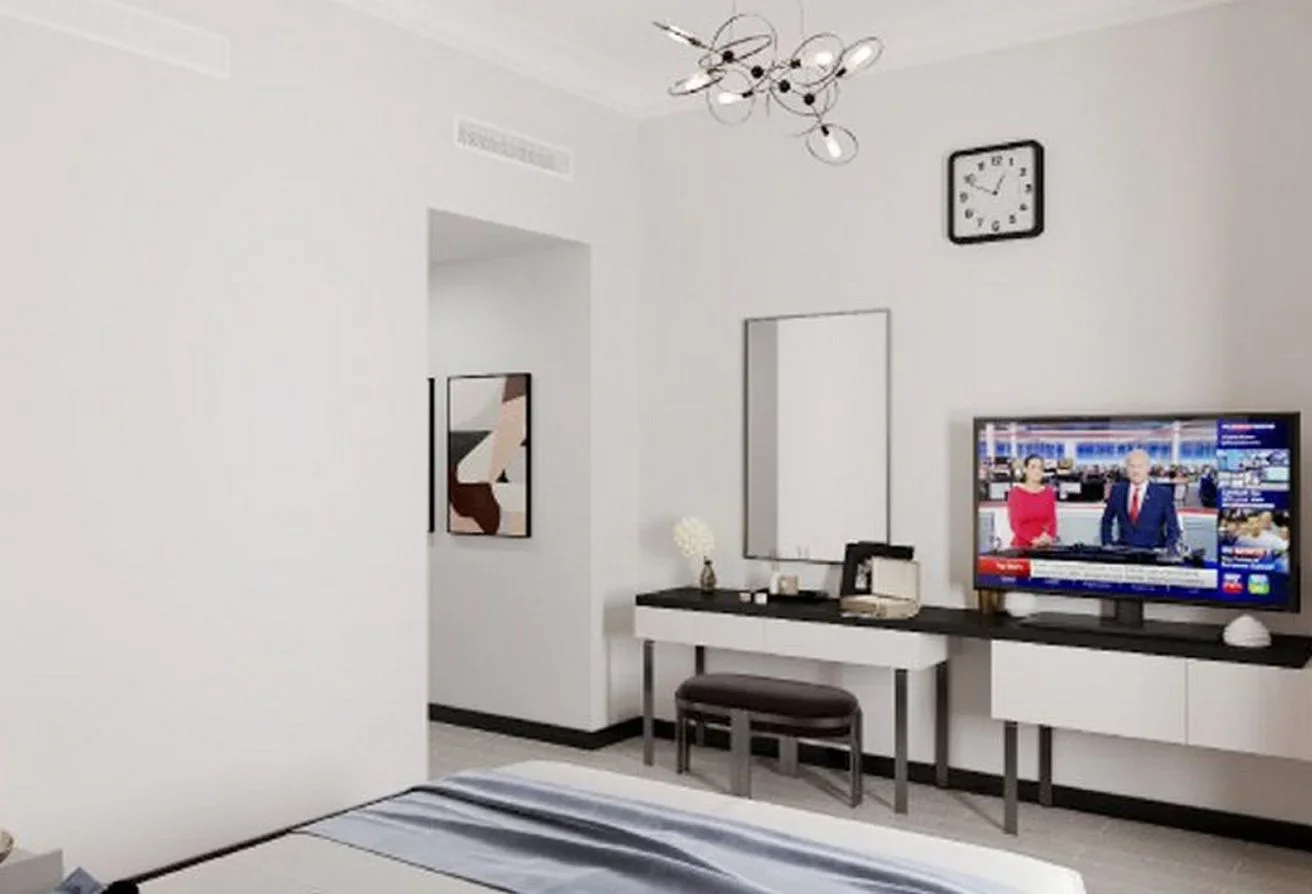 Premium 1BHK Serviced Apartment – Block C