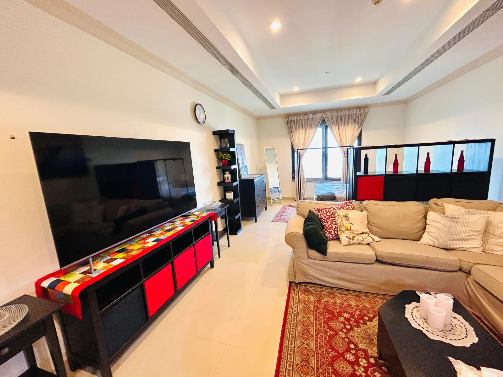 Studio Fully Furnished Including Bills City View