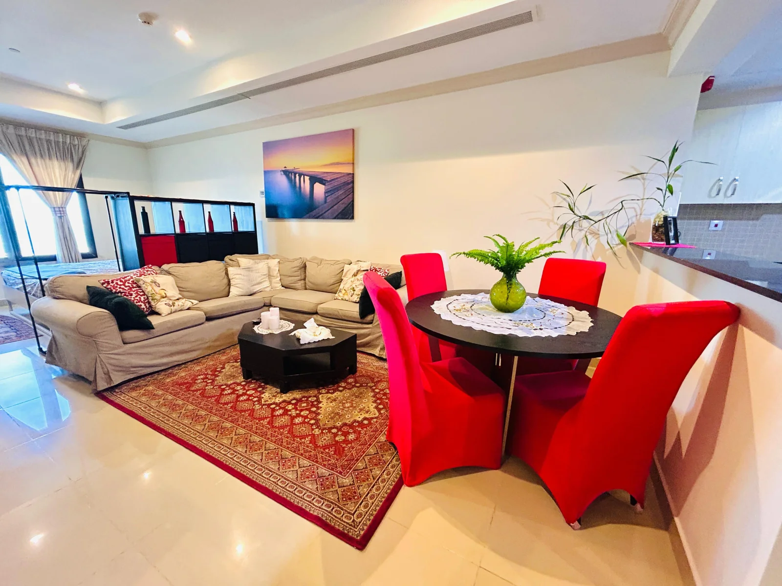 Studio Fully Furnished Including Bills City View