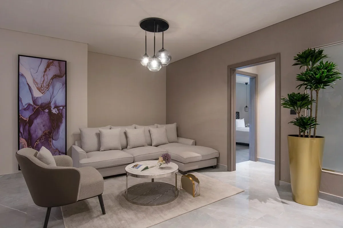 1bhk 5 star hotel luxury appartment including bill
