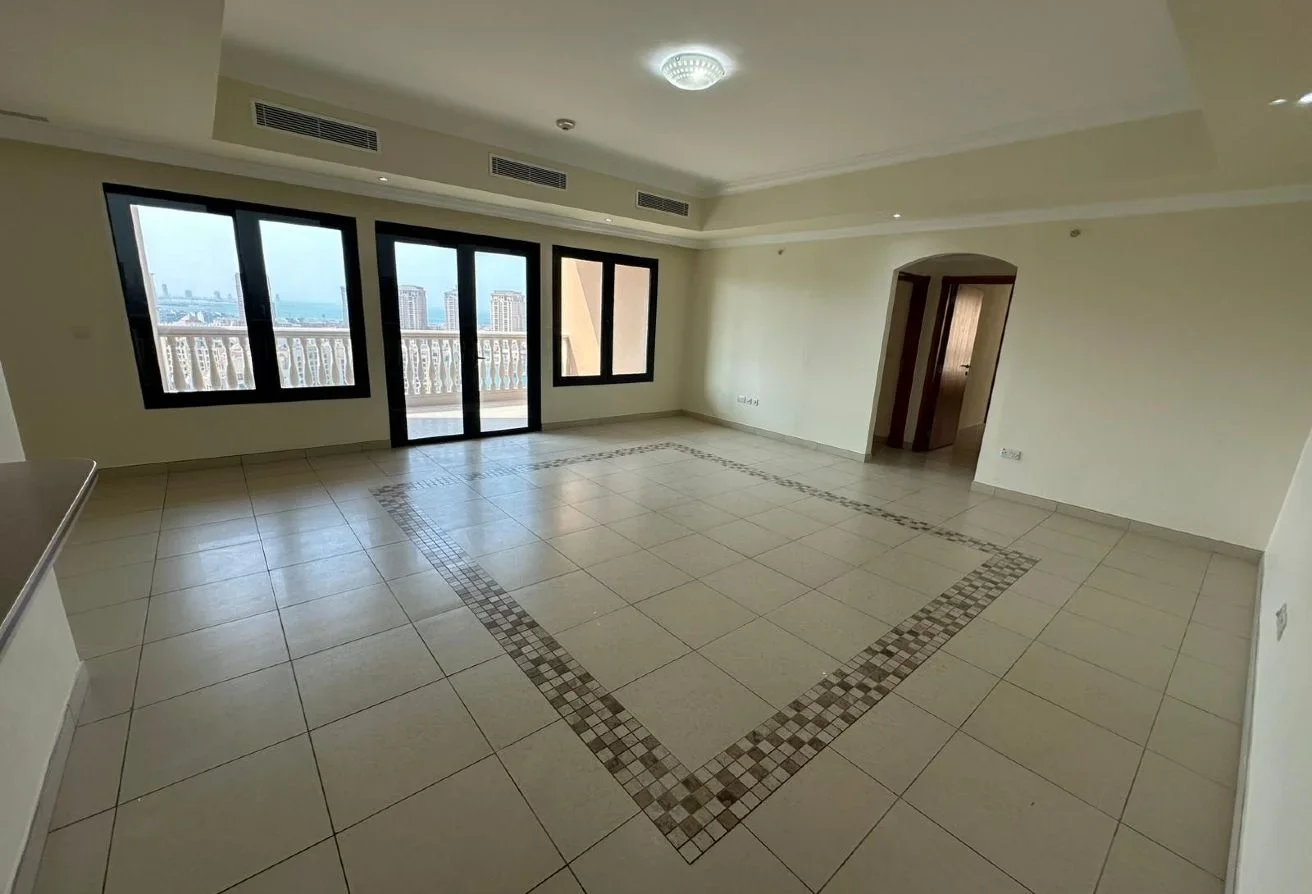Spacious 2BHK Semi-Furnished Unit with Marina View