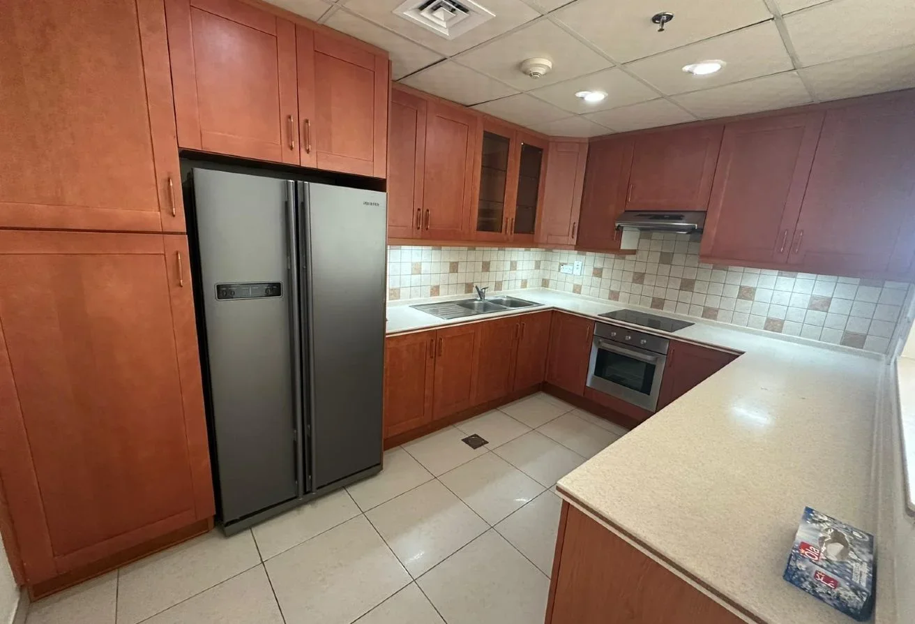 Spacious 2BHK Semi-Furnished Unit with Marina View