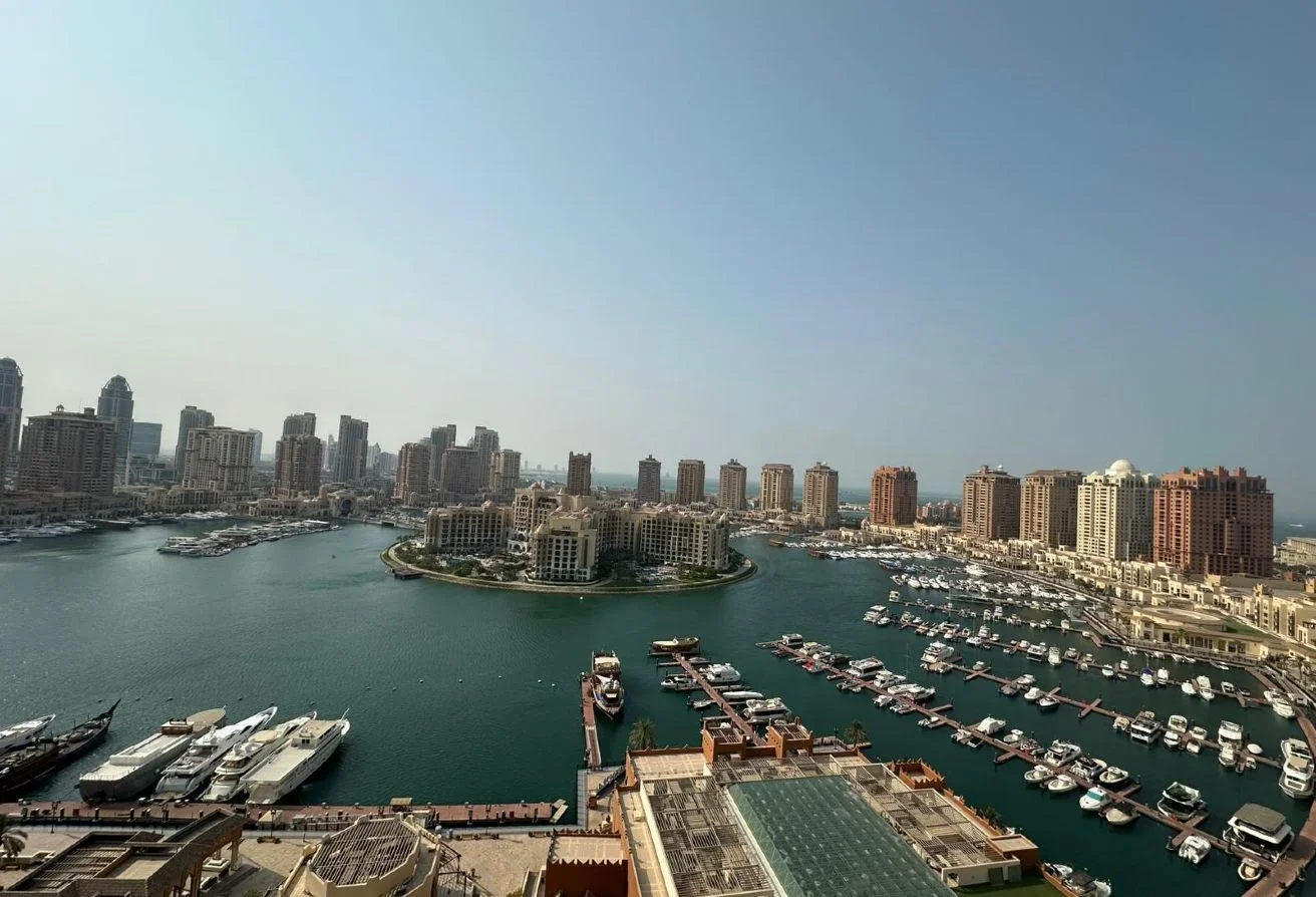 Spacious 2BHK Semi-Furnished Unit with Marina View