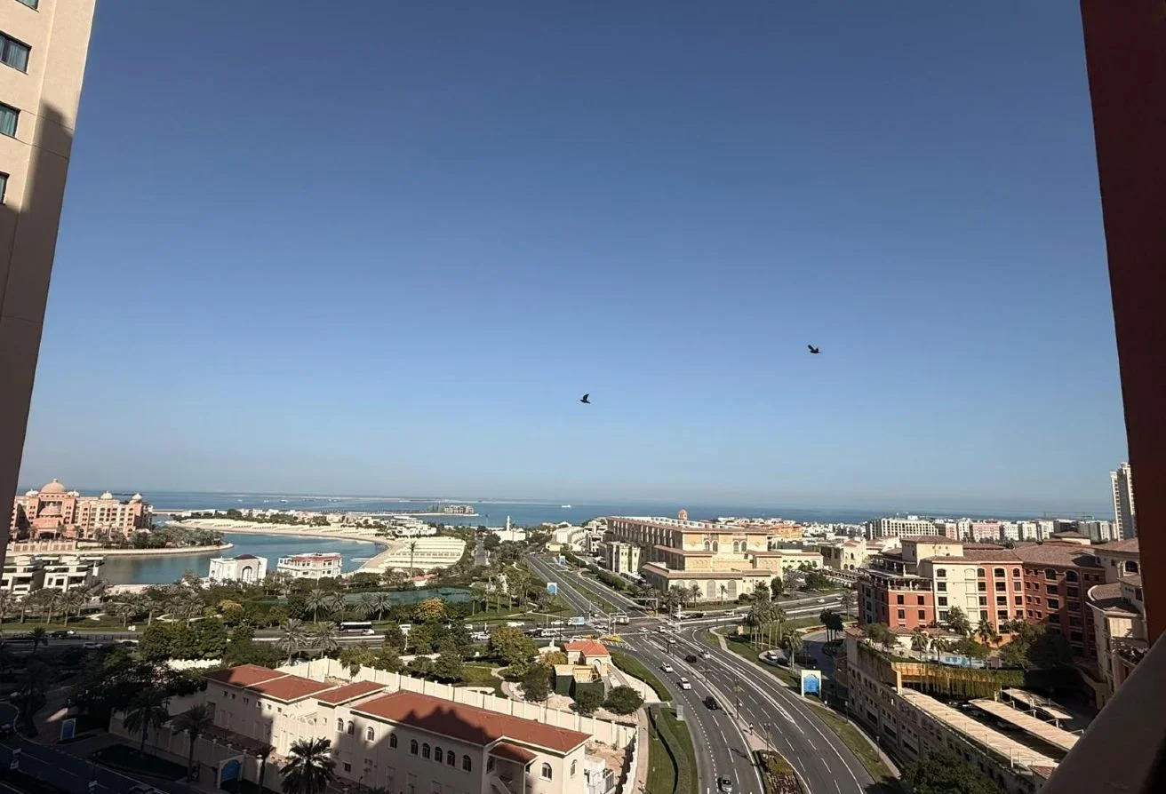 2BR-QAR 9,500 Including Bills-Balcony -Porto-SF