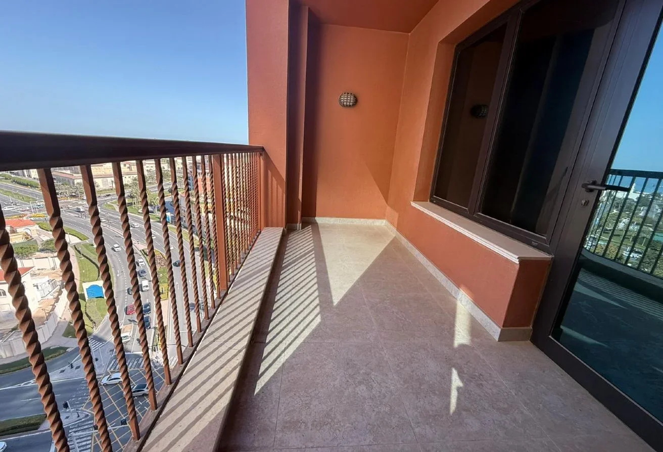 2BR-QAR 9,500 Including Bills-Balcony -Porto-SF