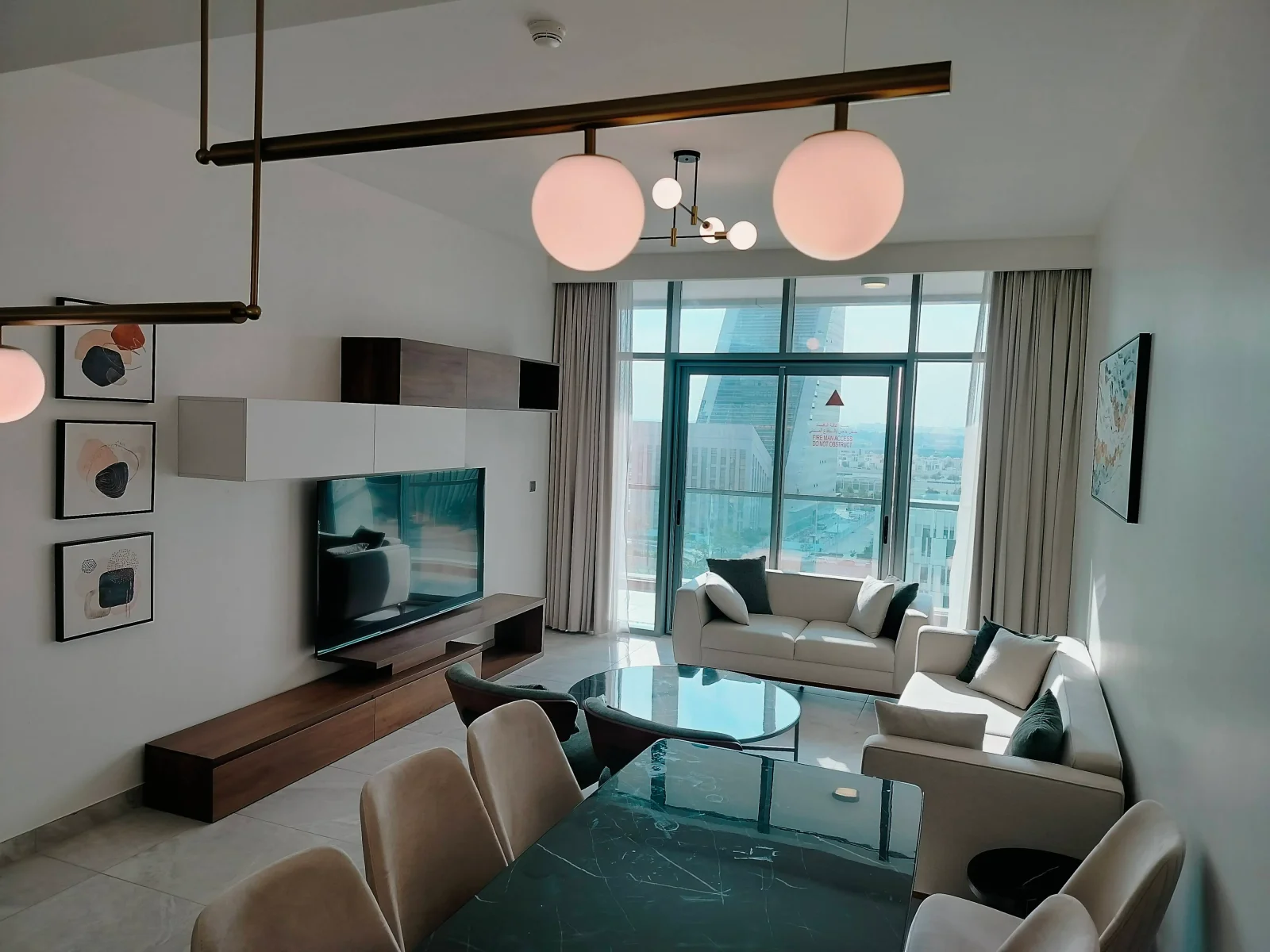Marina 2 BHK + Maid I FF I EXL I Big Balcony I S V