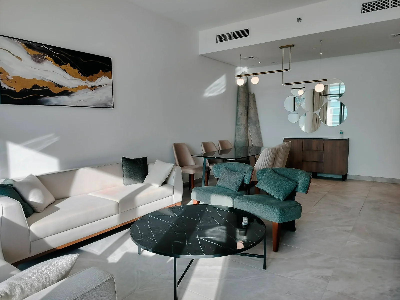 Marina 2 BHK + Maid I FF I EXL I Big Balcony I S V