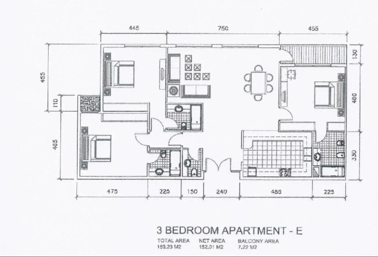3 Bed | 3 Bath | Balcony | Fox Hills | Lusail
