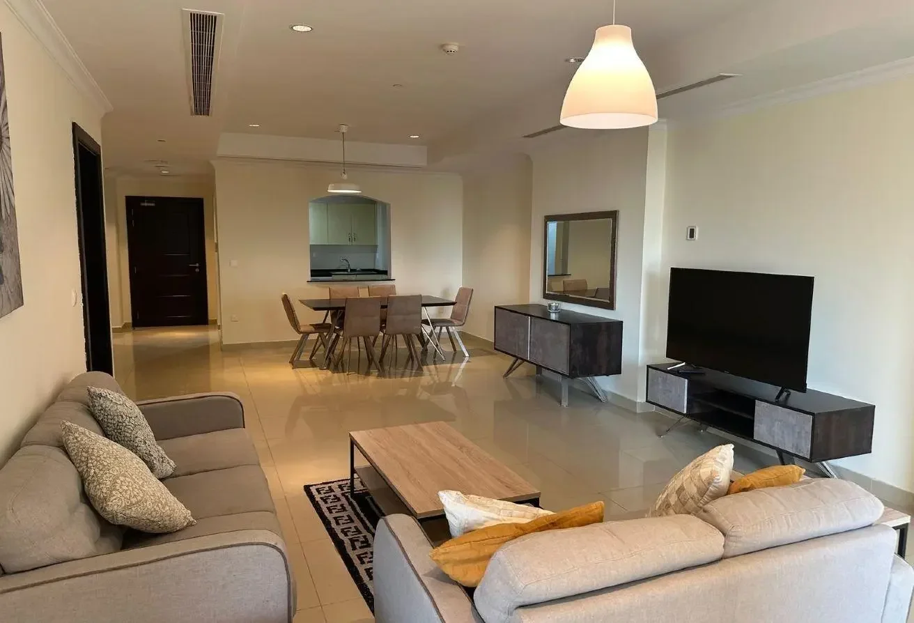 Furnished 1 Bed | Balcony | Porto Arabia | 7500
