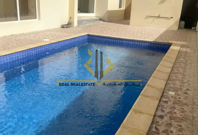شقة غرفة نوم واحدة بمسبح مشترك، فواتير وإنترنت + مصعد