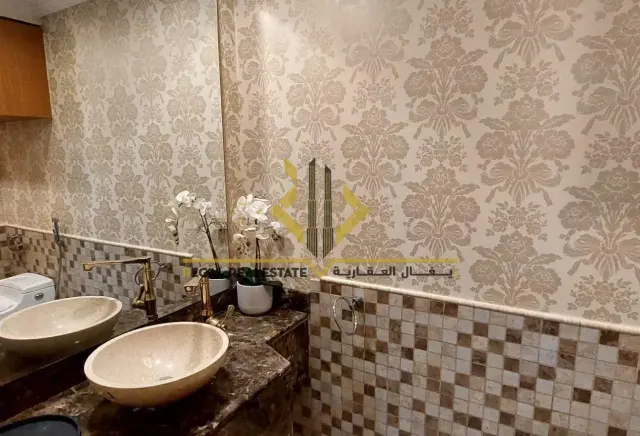 Furnished 2-BR Apartment with Balcony