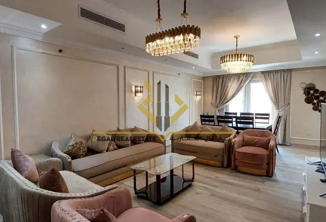 Furnished 2-BR Apartment with Balcony