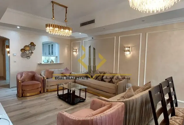 Furnished 2-BR Apartment with Balcony