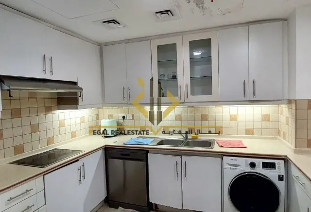 Furnished 2-BR Apartment with Balcony