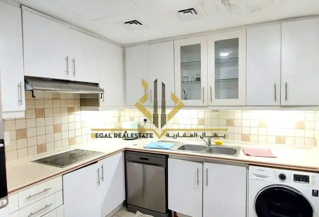 Furnished 2-BR Apartment with Balcony