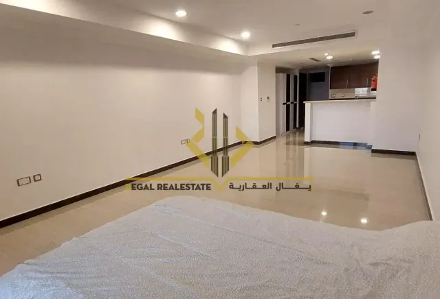 Semi-Furnished Studio Apartment with Balcony