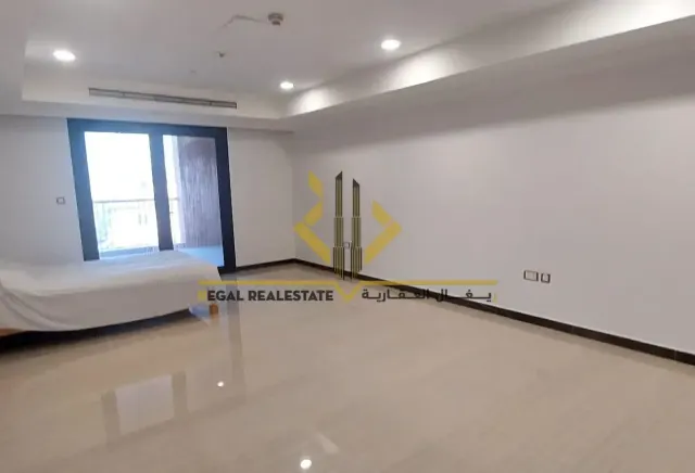 Semi-Furnished Studio Apartment with Balcony