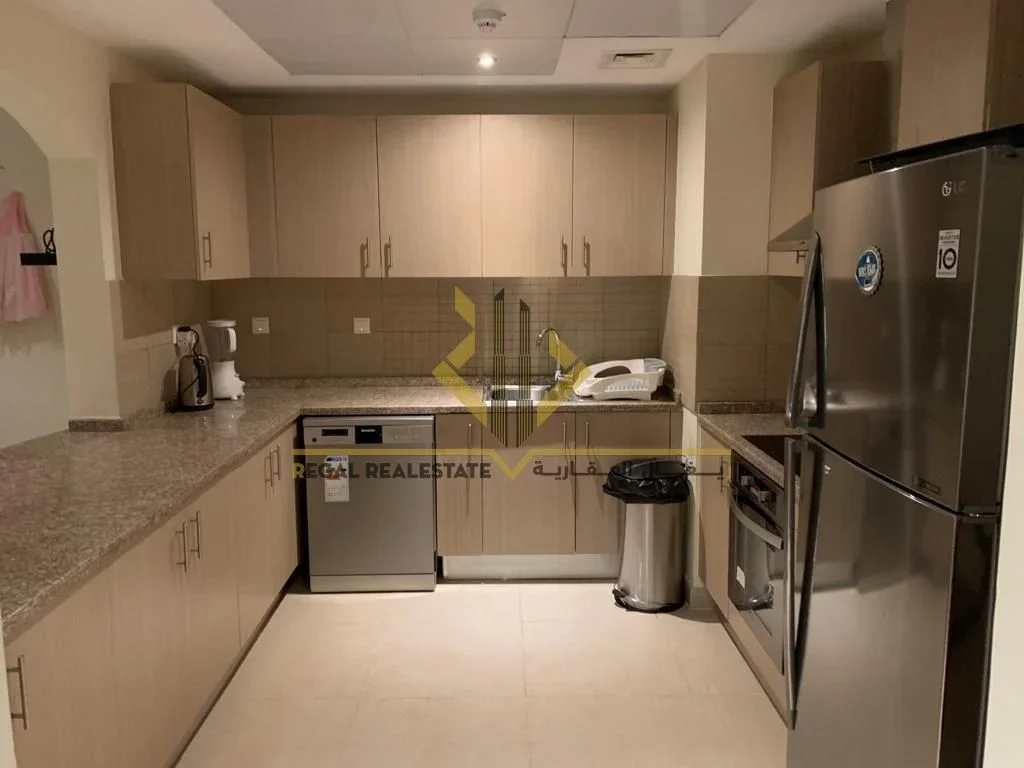 1 bhk in porto arbia for 8000 QAr + 1 month free