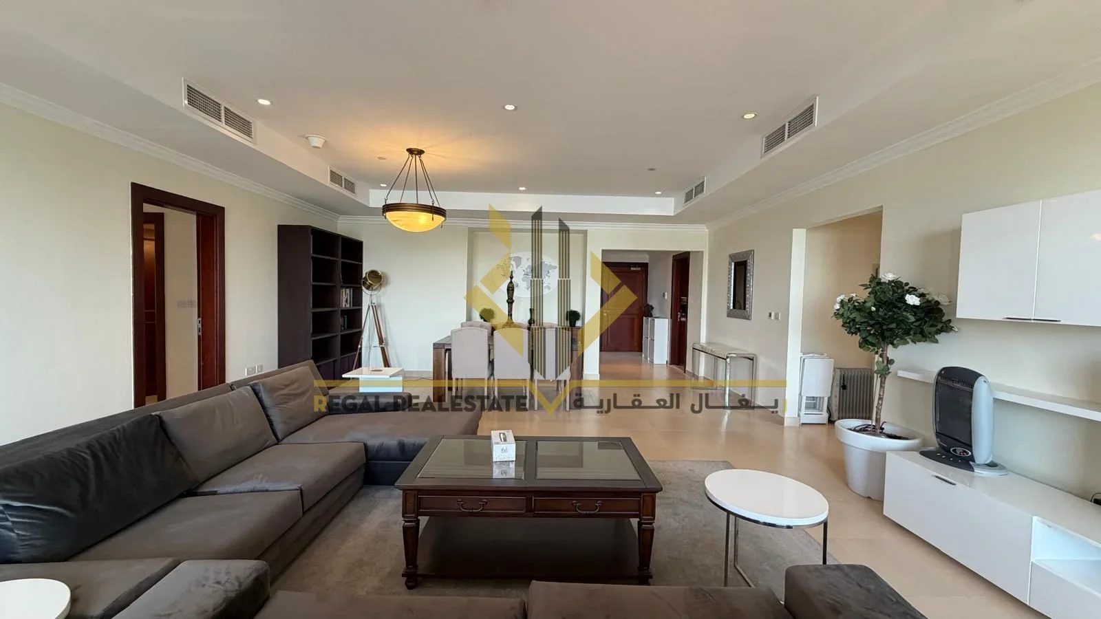 3 BR Furnished Apartment with Balcony in The Pearl