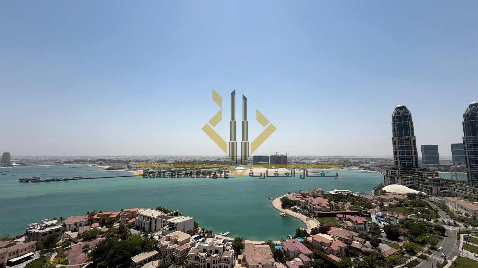 3 BR Furnished Apartment with Balcony in The Pearl