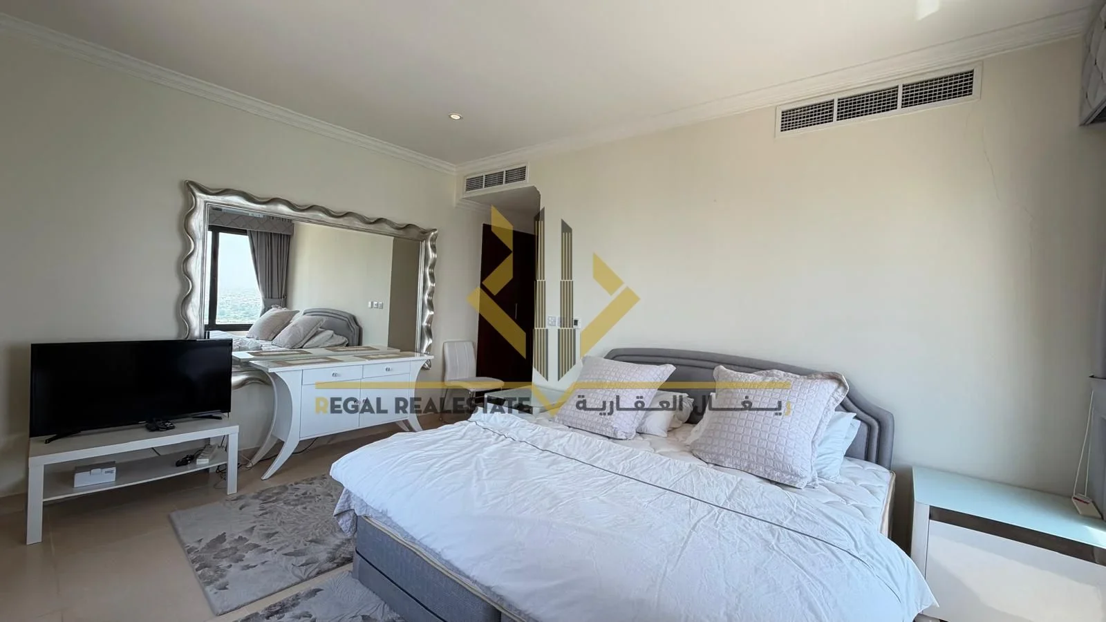 3 BR Furnished Apartment with Balcony in The Pearl