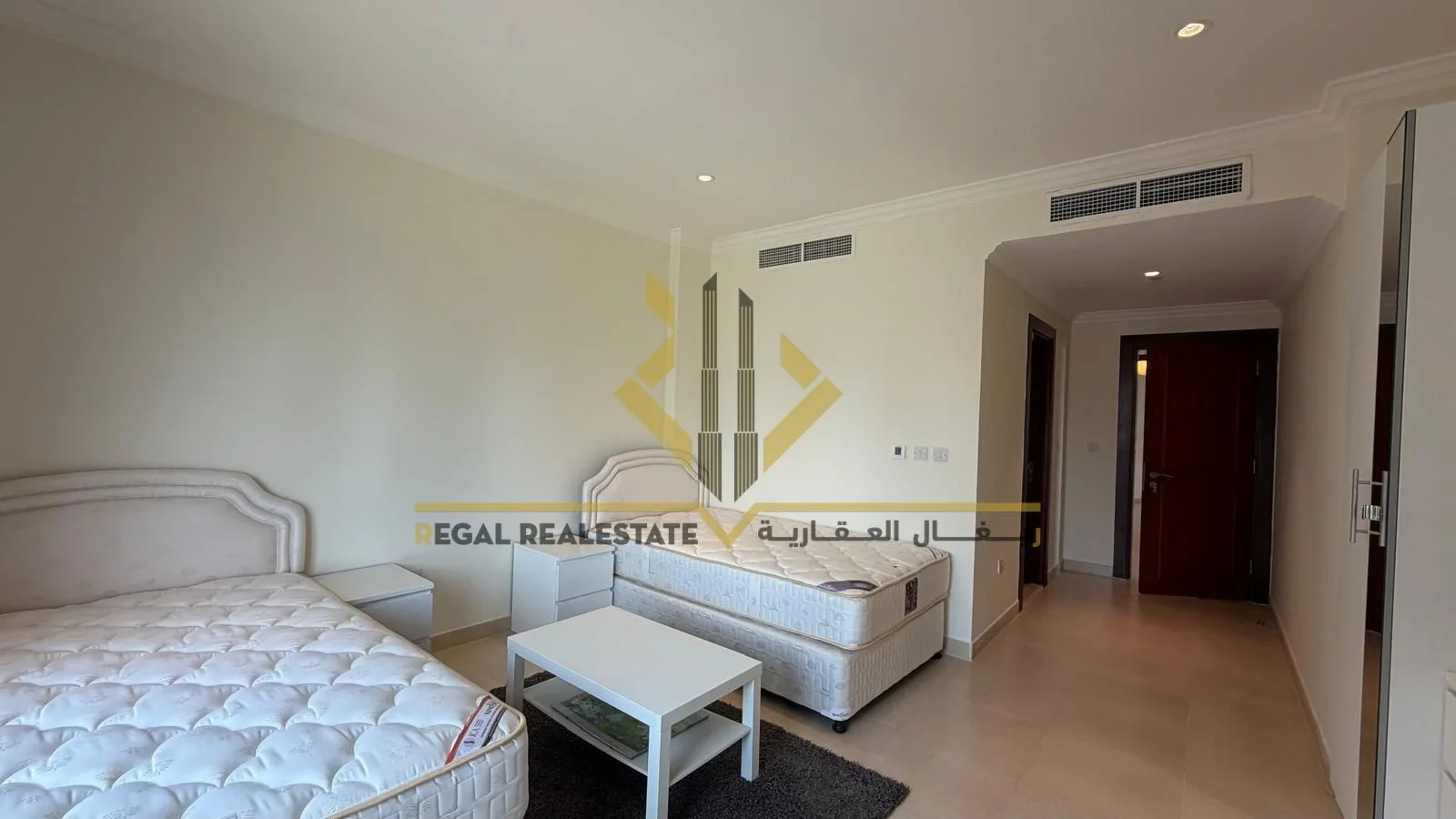 3 BR Furnished Apartment with Balcony in The Pearl