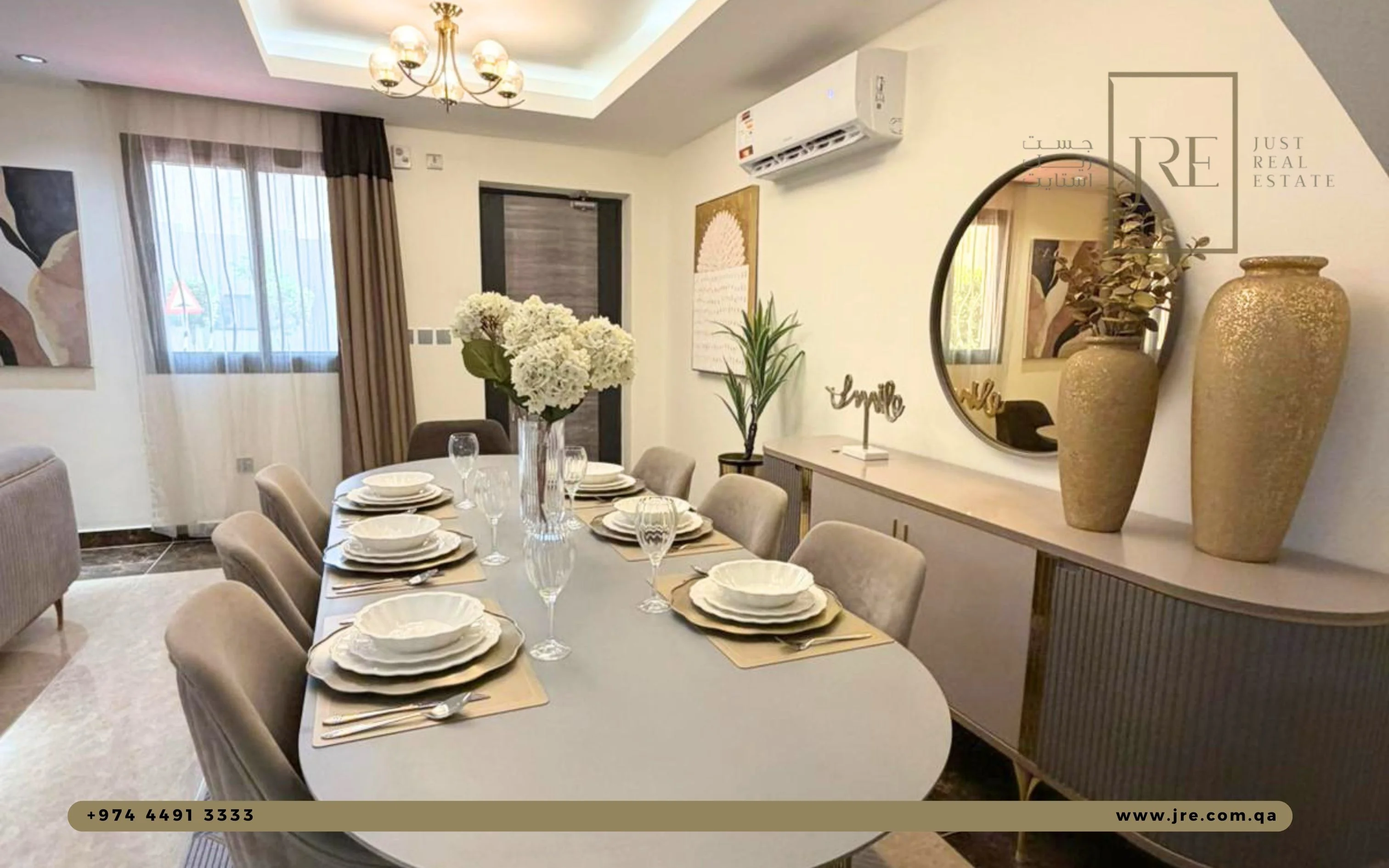 6-Bedroom Row Houses for Sale in Al Wukair | Fully Furnished + Rental Income - view 2